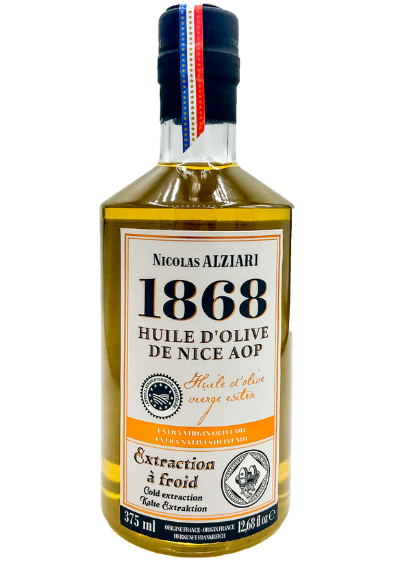 Olivenöl aus Nizza AOP in der Vintage-Flasche mit integriertem Ausguss 375 ml
