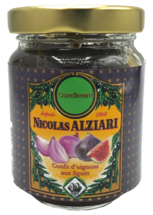 Zwiebelconfit mit Feigen 80 g