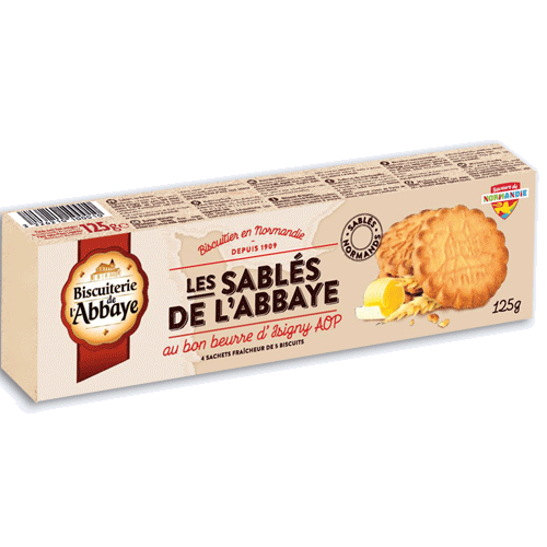 Buttersandkekse Natur 125 g