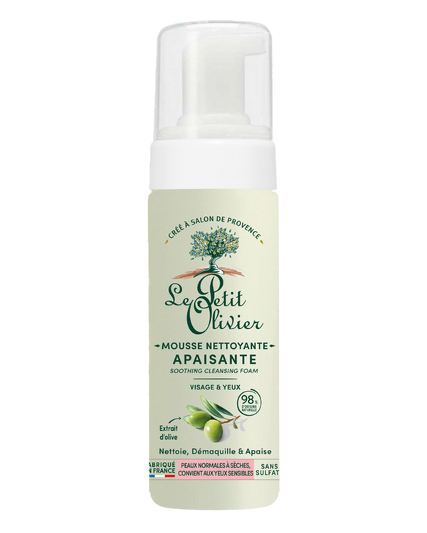 Gesichtsreinigungsschaum mit Olivenöl 150 ml