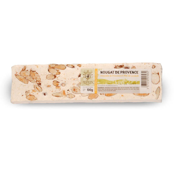 Weißer Nougat aus der Provence weich 100 g