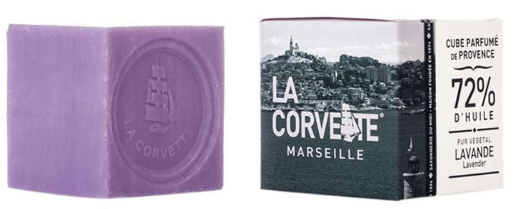 Marseiller Kernseife 'Lavendel' 100 g in Schachtel