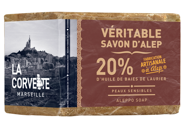 Aleppo-Seife mit 20% Lorbeeröl 200 g