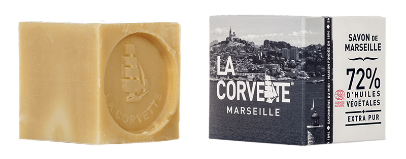 Marseiller Kernseife 'Extra Pur' 100 g in Schachtel