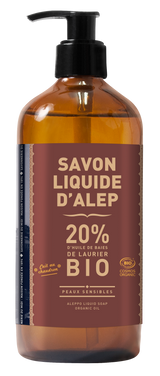 Aleppo-Flüssigseife mit 20% Lorbeeröl 500 ml