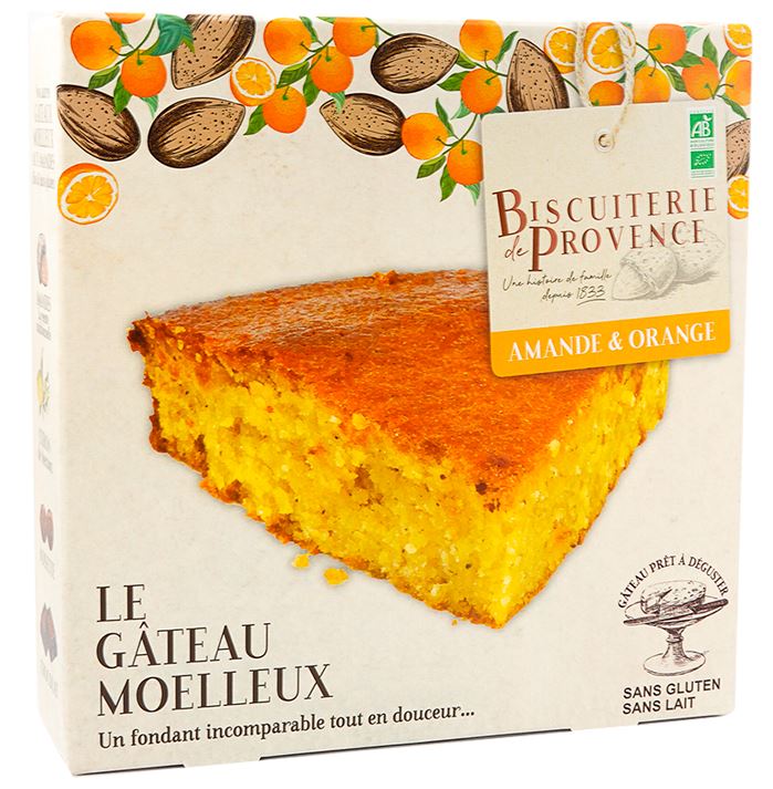 Bio Mandelkuchen Orange 225 g / DE-ÖKO-006