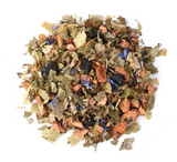 Bio Kräutertee mit Aprikose, Lindenblüte & Erdbeere in Glasdose 70 g  / DE-ÖKO-006