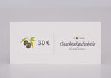 Geschenkgutschein EUR 30,-