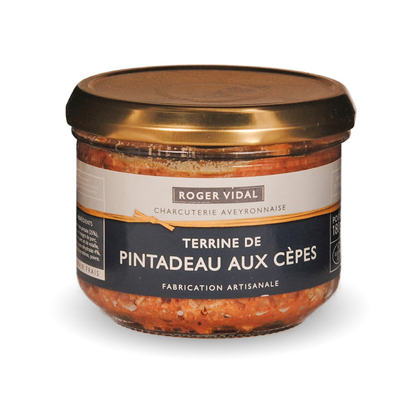 Pastete mit Perlhuhn & Steinpilzen 180 g