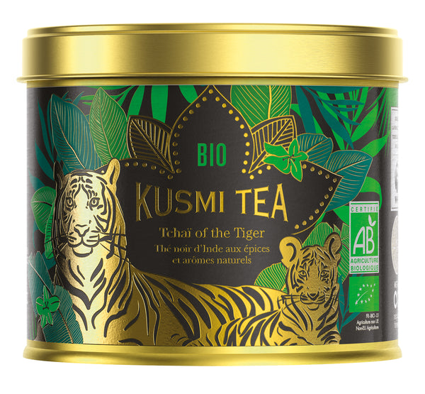 Bio Schwarzer Tee Tchai of the Tiger 100 g Metalldose / DE-ÖKO-006