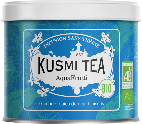 Bio Teemischung Aqua Frutti 100 g Metalldose / DE-ÖKO-006