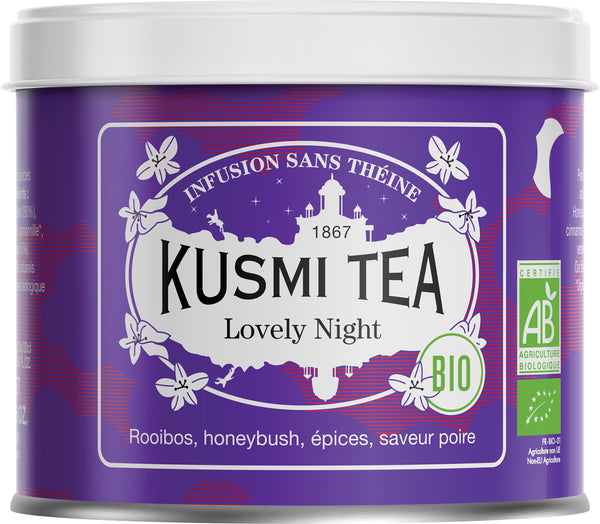Bio Teemischung Lovely Night 100 g Metalldose / DE-ÖKO-006