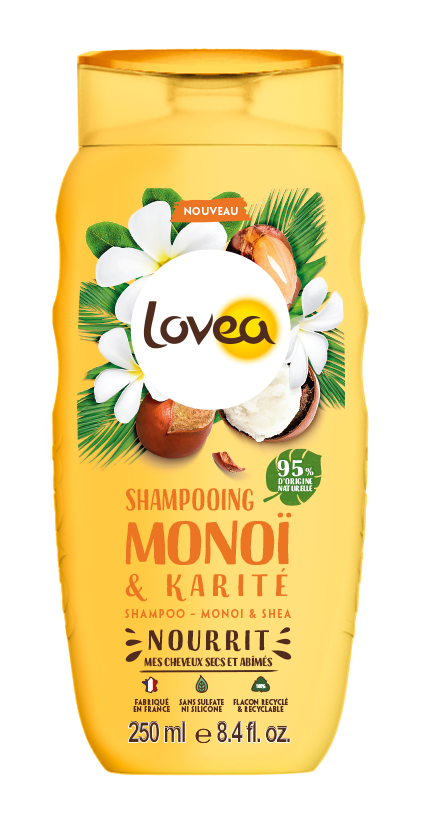Shampoo für trockenes & geschädigtes Haar Monoi & Shea 250 ml
