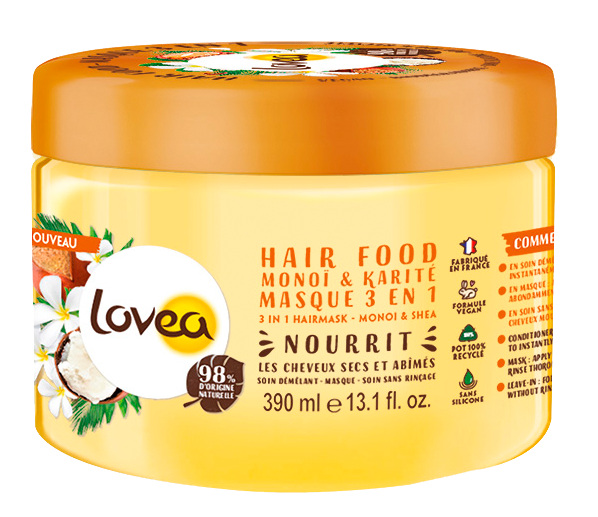 3 in 1 Haarmaske für trockenes & geschädigtes Haar Monoi & Shea 390 ml