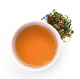 Bio Kräutertee mit Aprikose, Lindenblüte & Erdbeere in Glasdose 70 g  / DE-ÖKO-006