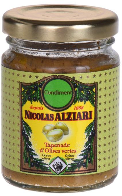Paste aus grünen Oliven 80 g