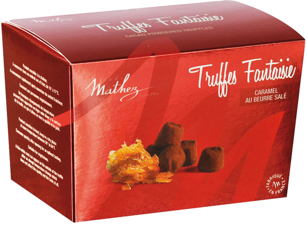 Schokoladentrüffel 'Fantaisie' mit gesalzenem Karamell 250 g