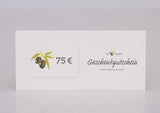 Geschenkgutschein EUR 75,-