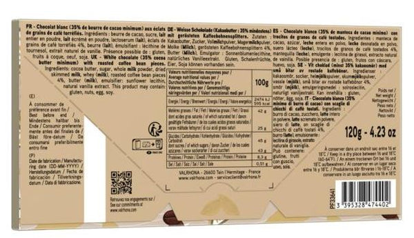 Blonde Schokoladentafel mit 35% Kakao 120 g