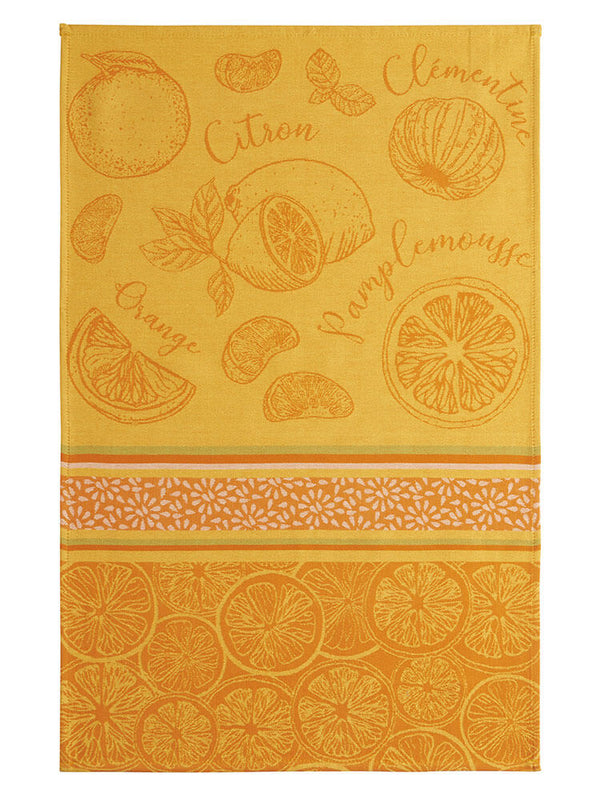 Geschirrtuch Jacquard 'Agrumes'