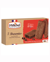 Brownies mit Zartbitter- und Milchschokolade 210 g - St Michel