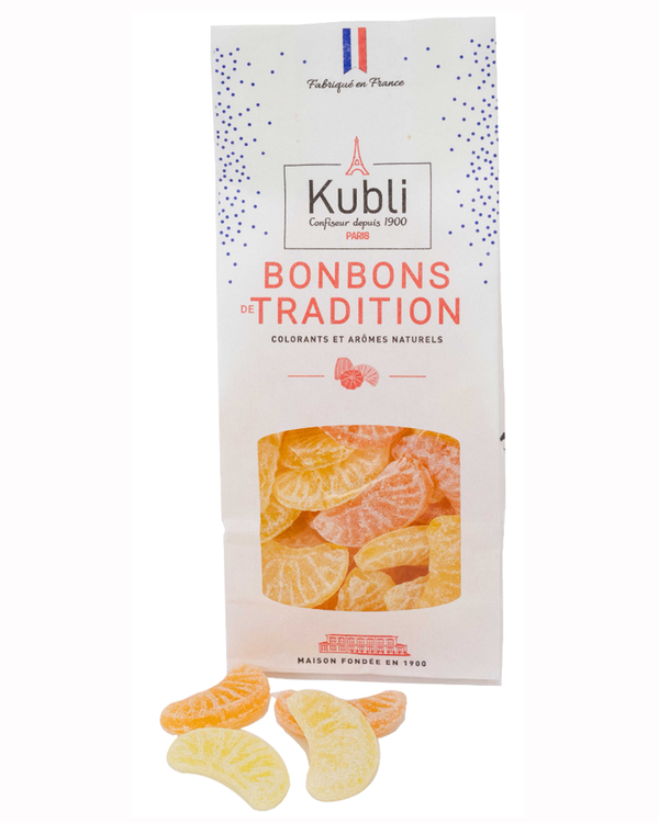 Orangen-Zitronen Bonbons Tüte 150 g