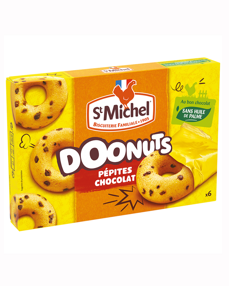 Doonuts mit Schoko-Chips 180 g - St Michel