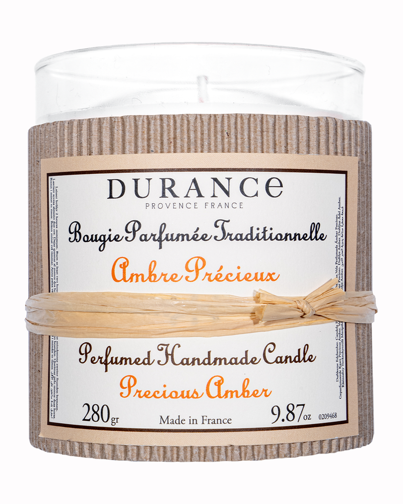 Große Duftkerze Edelamber 280 g