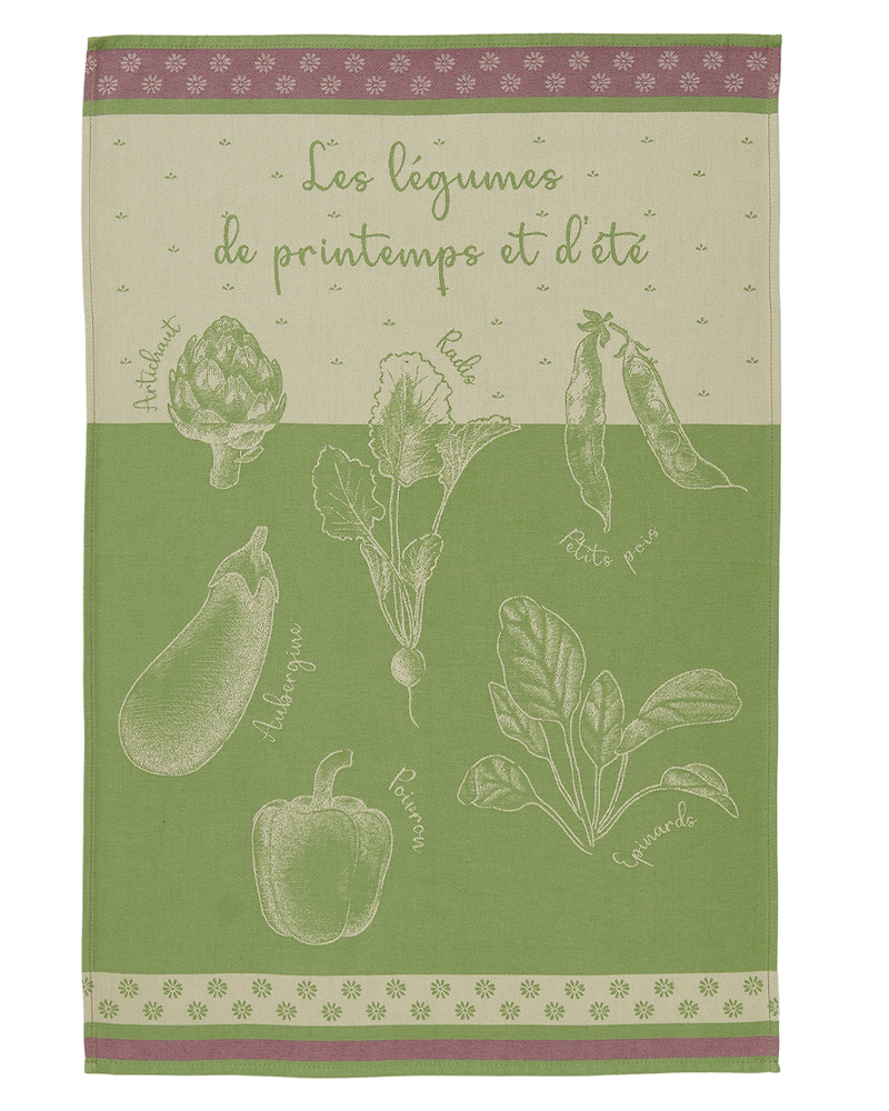 Geschirrtuch Potager d'été