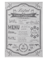 Geschirrtuch Jacquard Au Menu