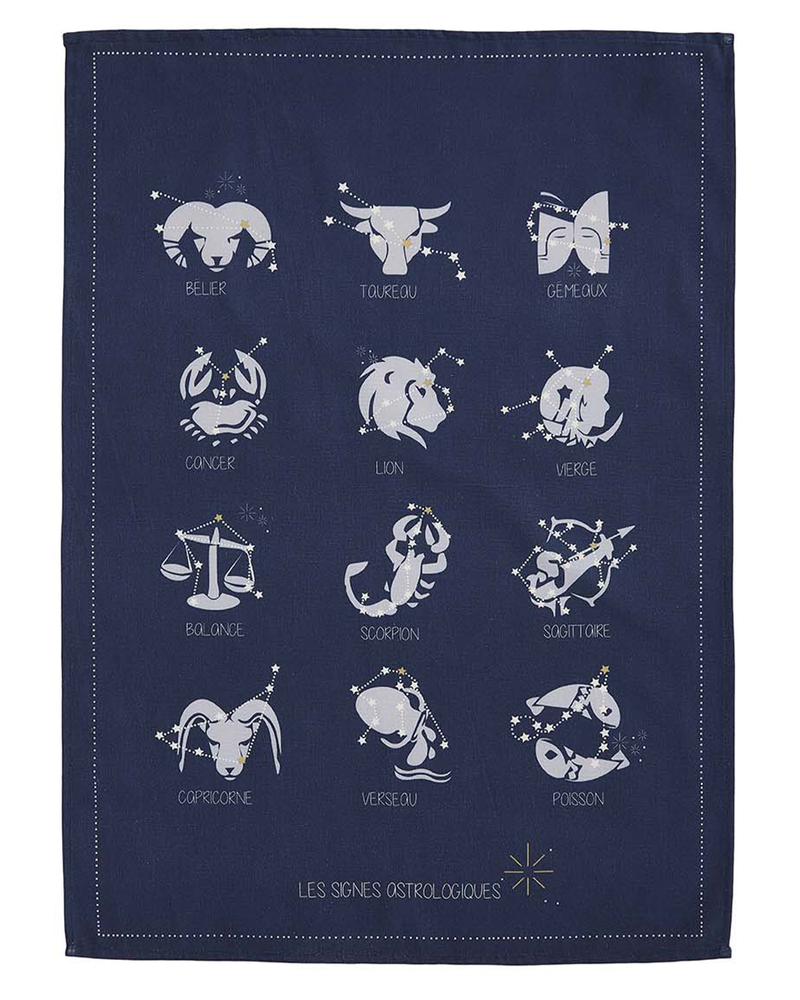 Geschirrtuch Les Signes Astrologiques