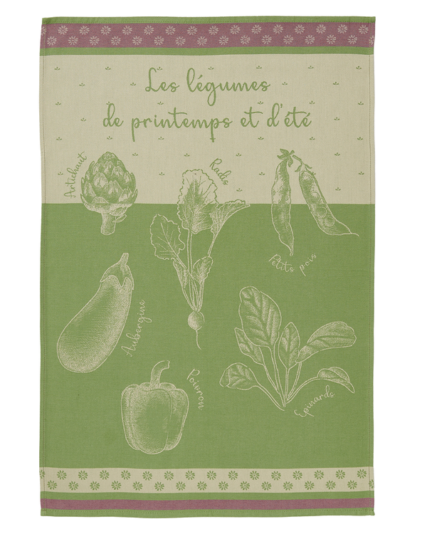 Geschirrtuch Potager d'été