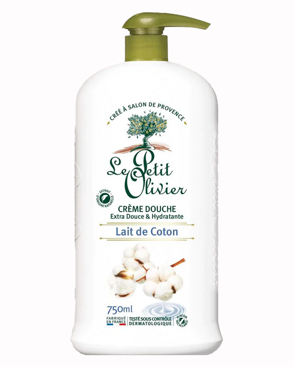 Duschcreme mit Spender Baumwollmilch 750 ml