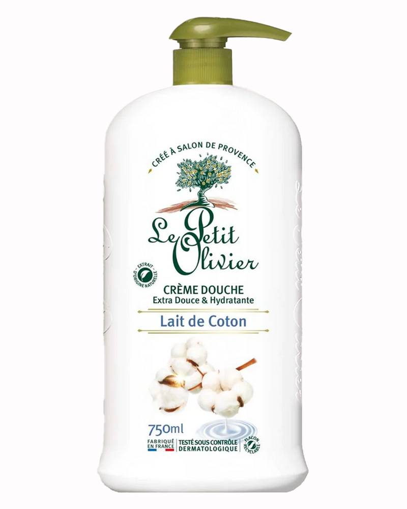Duschcreme mit Spender Baumwollmilch 750 ml