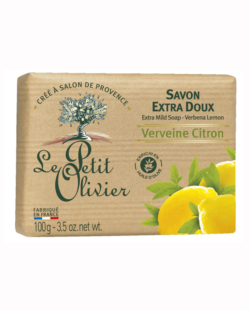 Naturseife Verveine-Zitrone 100 g - Le Petit Olivier