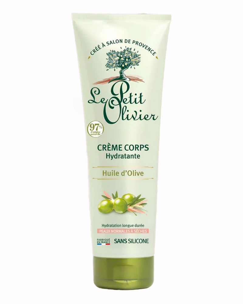 Körpercreme für trockene & empfindliche Haut mit Olivenöl 250 ml - Le Petit Olivier
