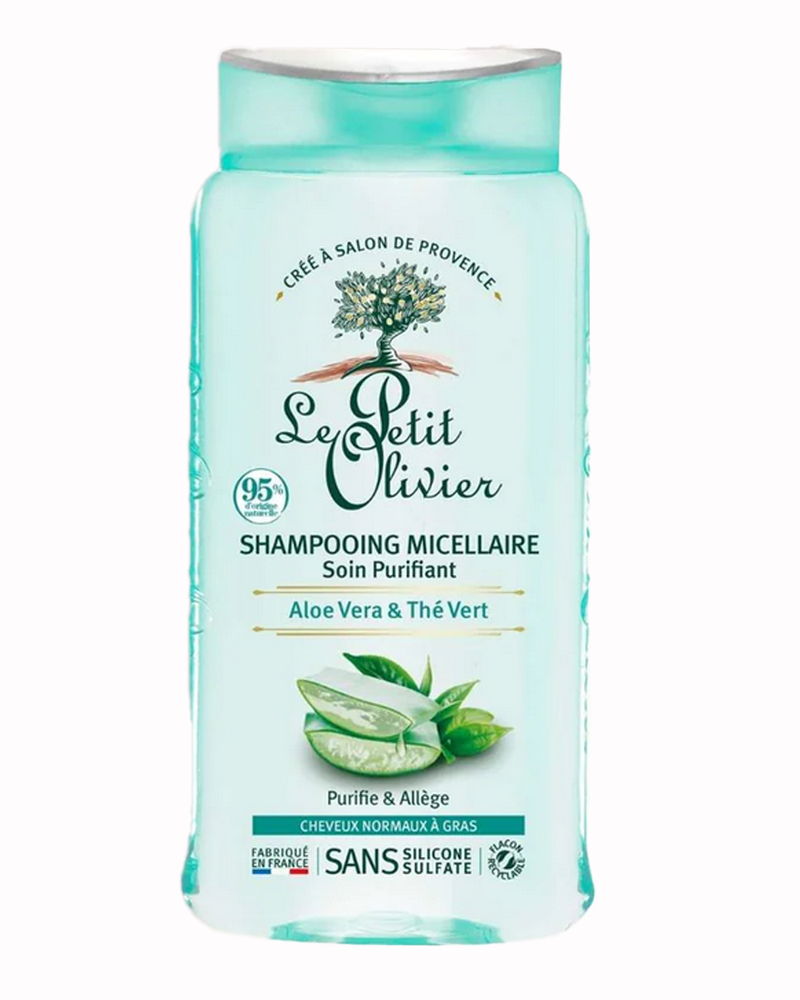 Shampoo für fettiges Haar Aloe Vera & grüner Tee 250 ml