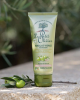 Feuchtigkeitsspendende Gesichtsmaske mit Olivenöl 75 ml - Le Petit Olivier