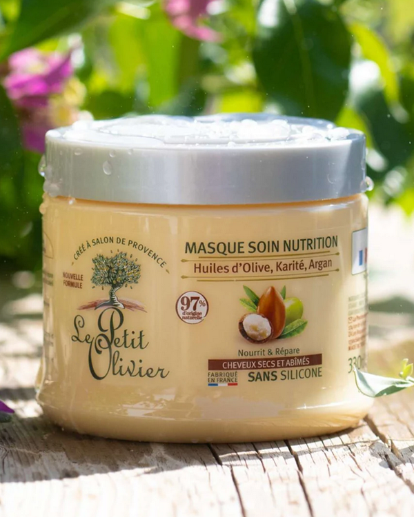 Haarmaske für trockenes & geschädigtes Haar Olive, Shea, Argan 330 ml