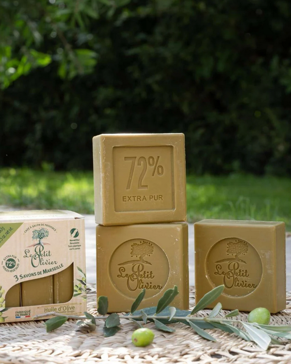 Naturseife mit Olivenöl 3 x 100 g