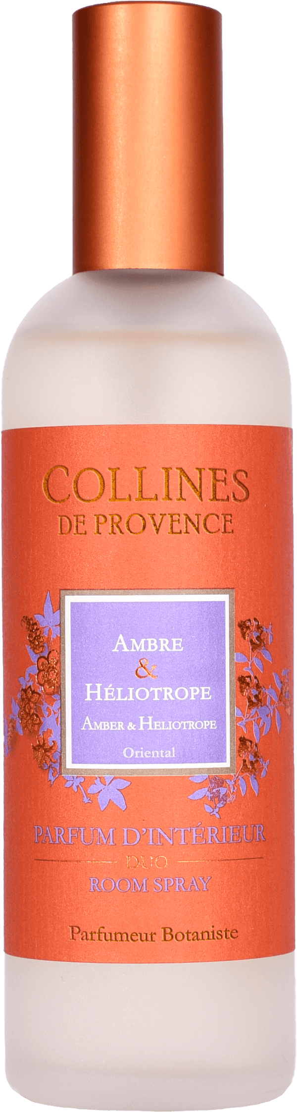 Raumspray Amber & Heliotrop 100 ml
