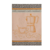 Geschirrtuch Jacquard 'Café croissant'