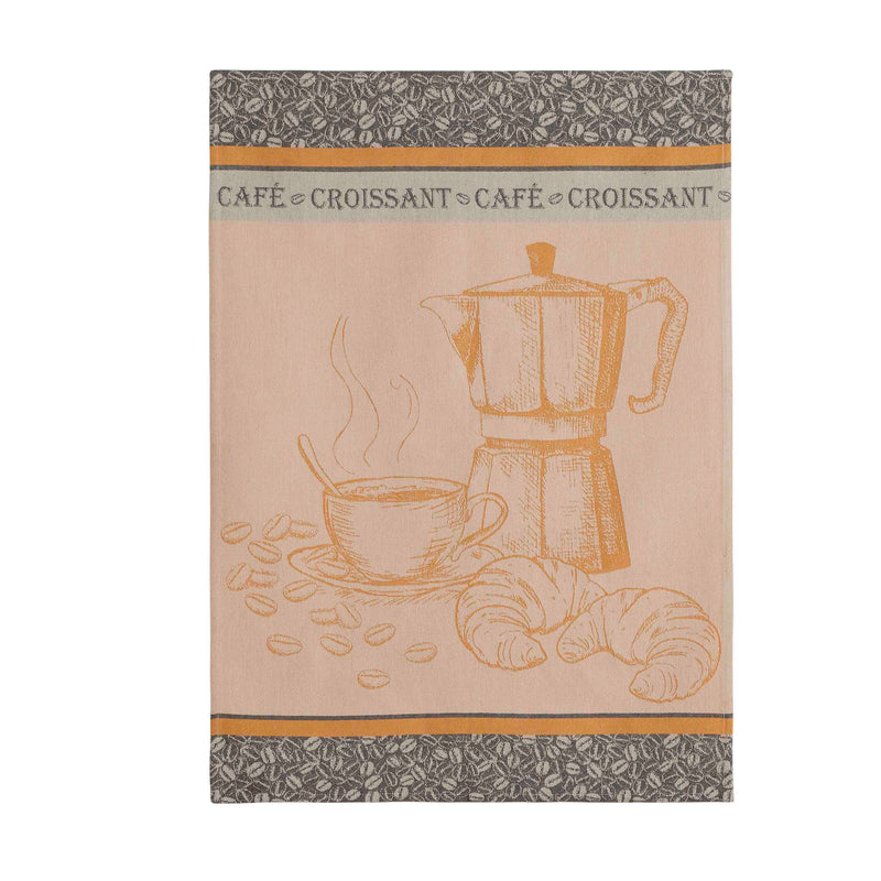 Geschirrtuch Jacquard 'Café croissant'