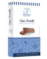 Waffelröllchen mit Vollmilchschokolade 100 g
