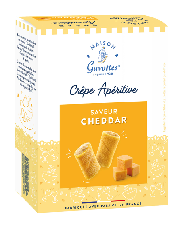 Mini Crêpes Cheddar 110 g