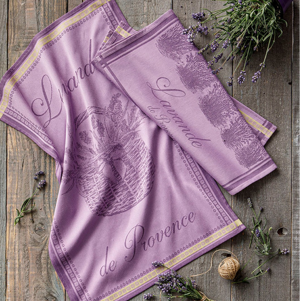 Geschirrtuch Jacquard 'Panier de Lavande'