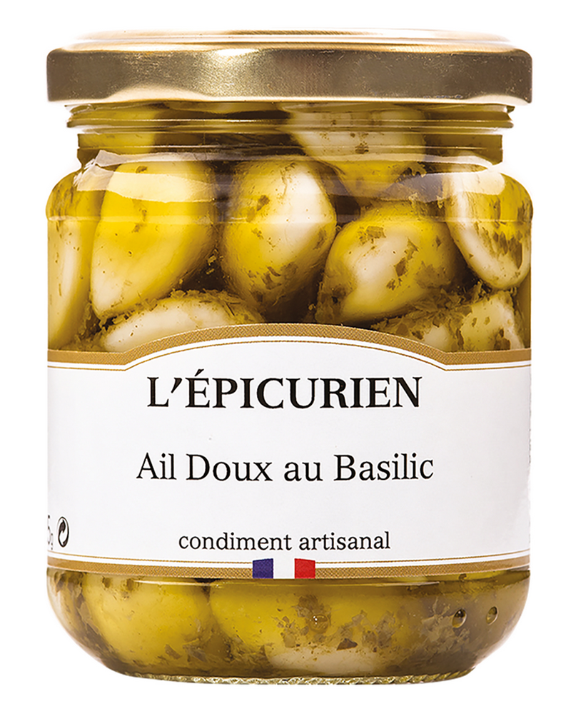 Milder Knoblauch mit Basilikum 125 g