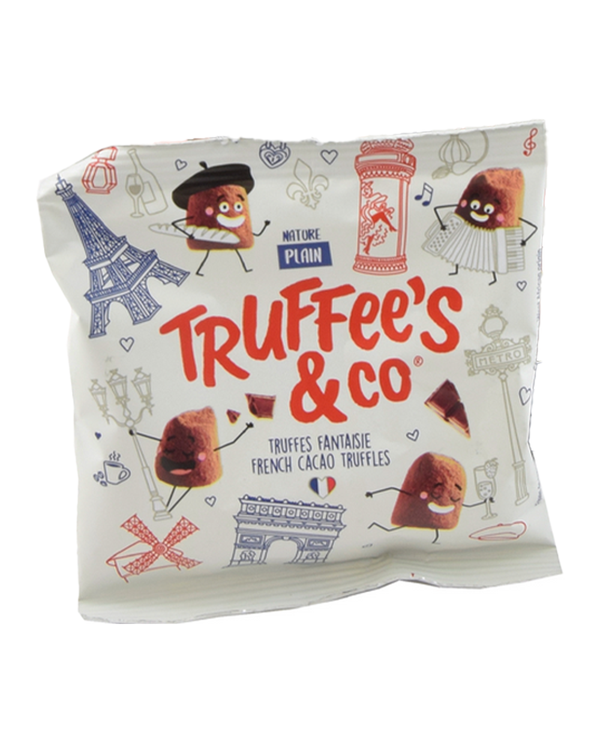 Beutel Mini-Schokotrüffel Natur 35 g