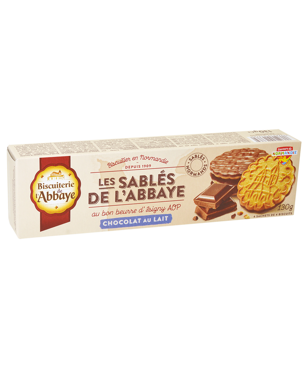 Buttersandkekse mit Vollmilchschokolade 130 g