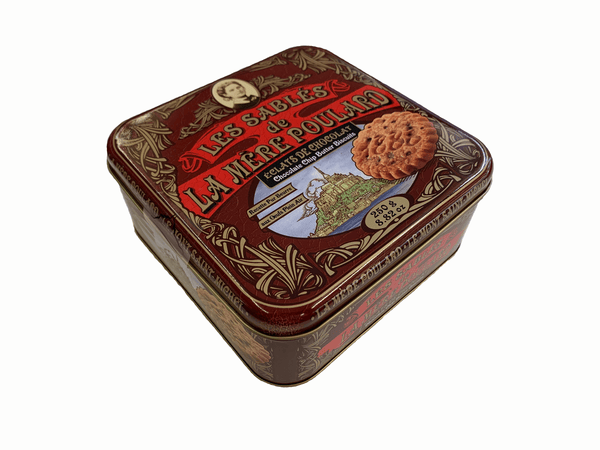 Buttersandgebäck Schokoladenstückchen Geschenkdose 250 g
